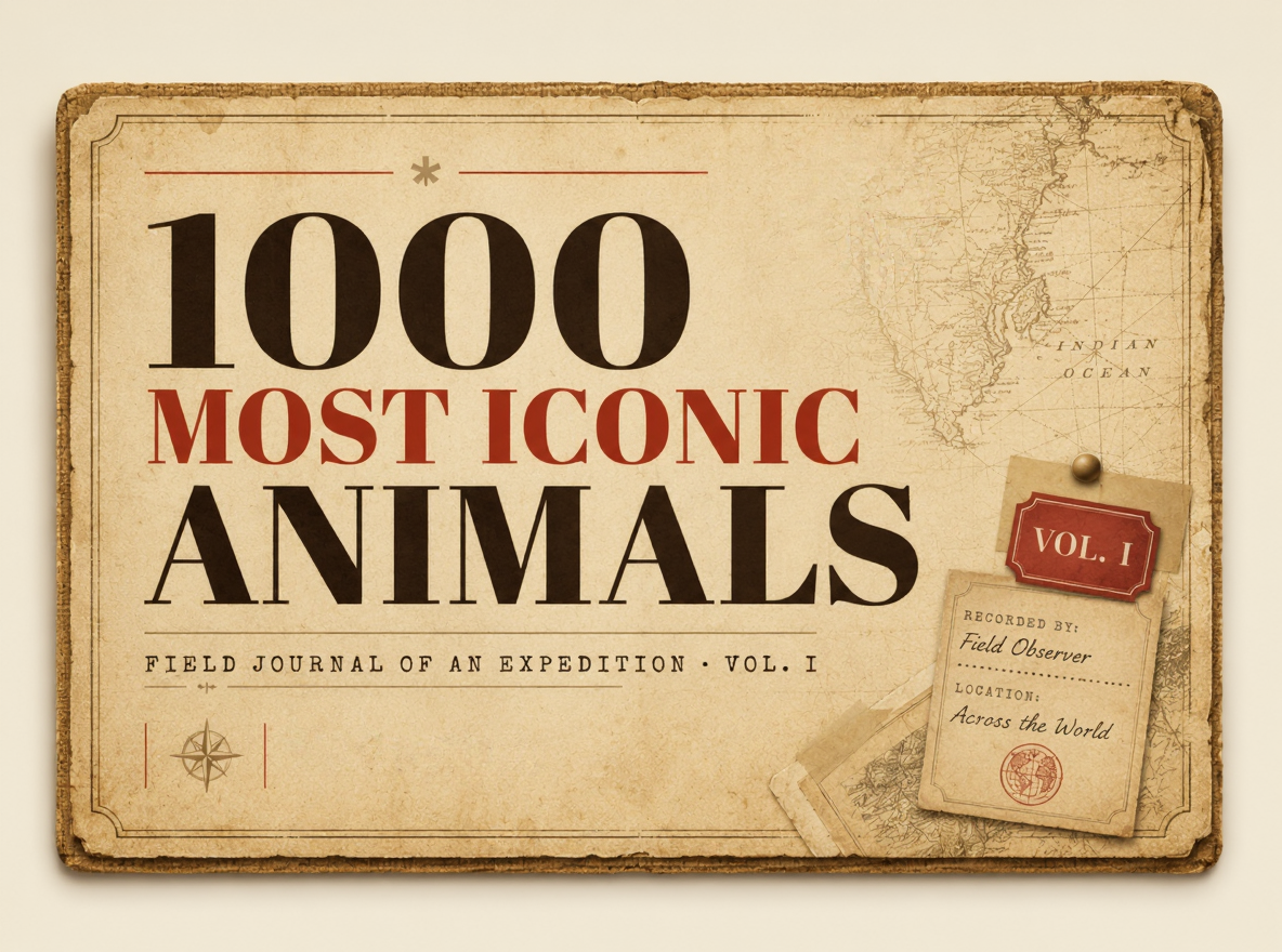 1,000 Animals — editorial series